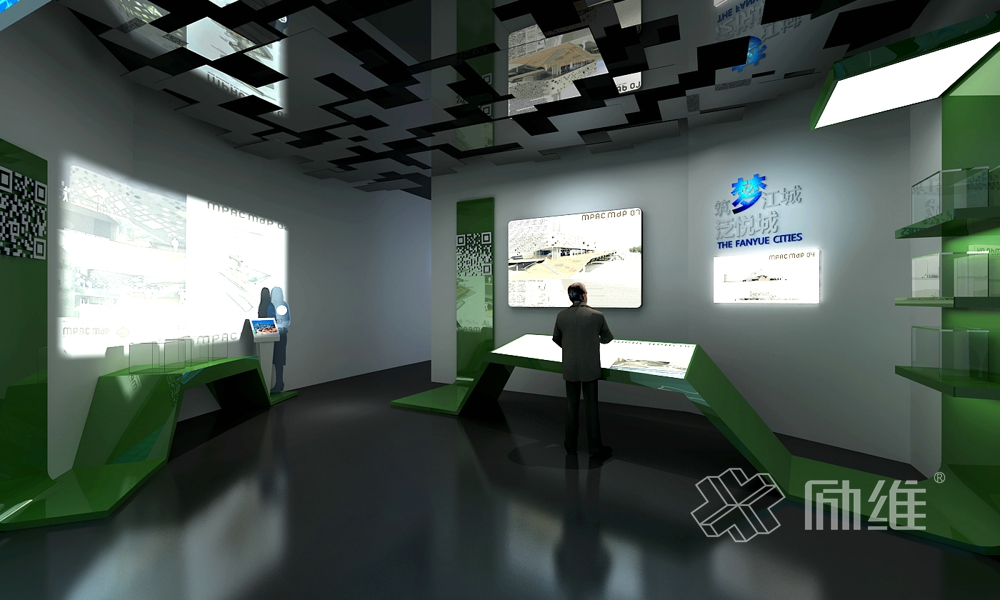 企业展厅设计方案，能做哪些多媒体互动？