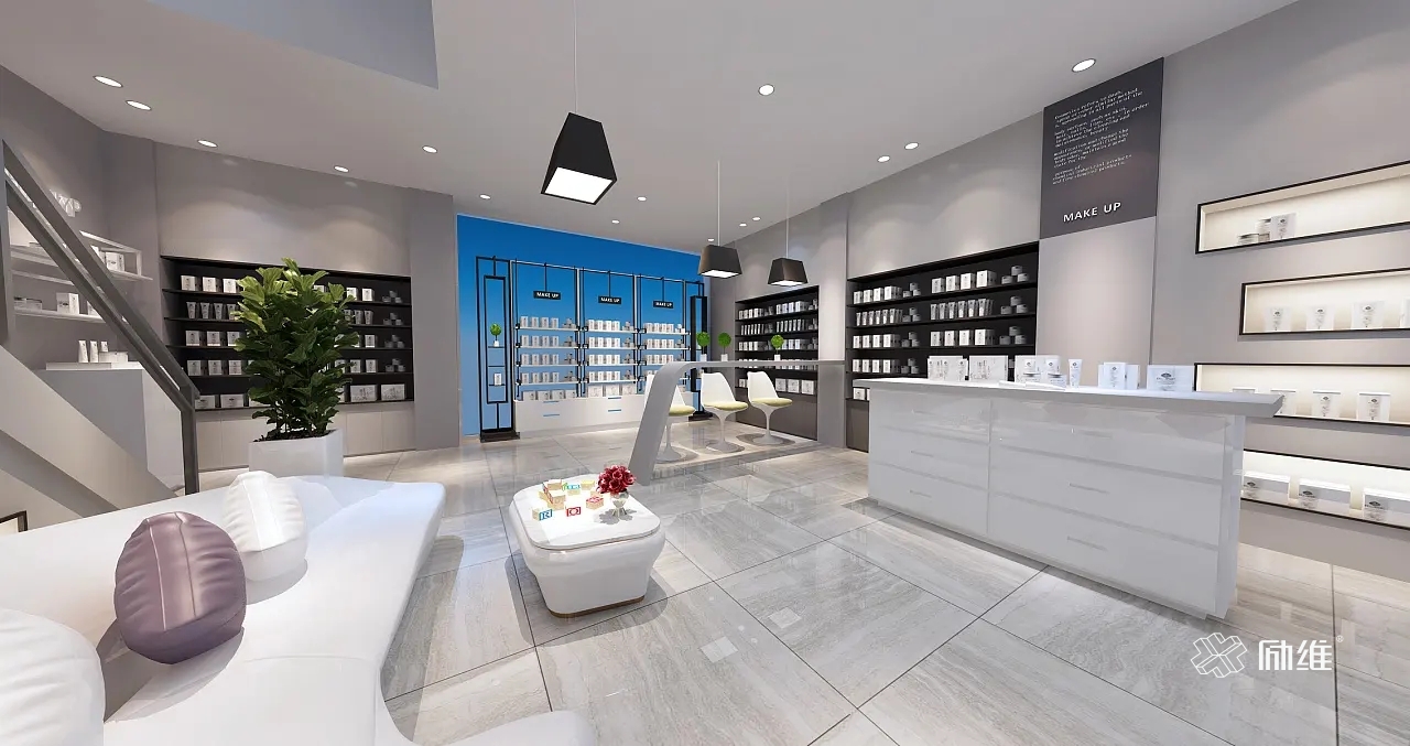 化妆品展示设计怎么做？