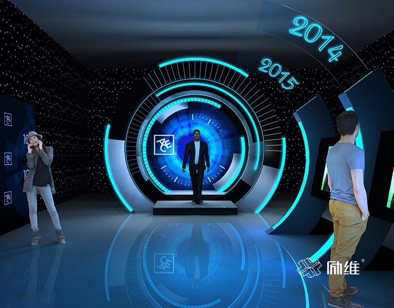 圆形展厅设计,圆形在展厅设计中的应用!